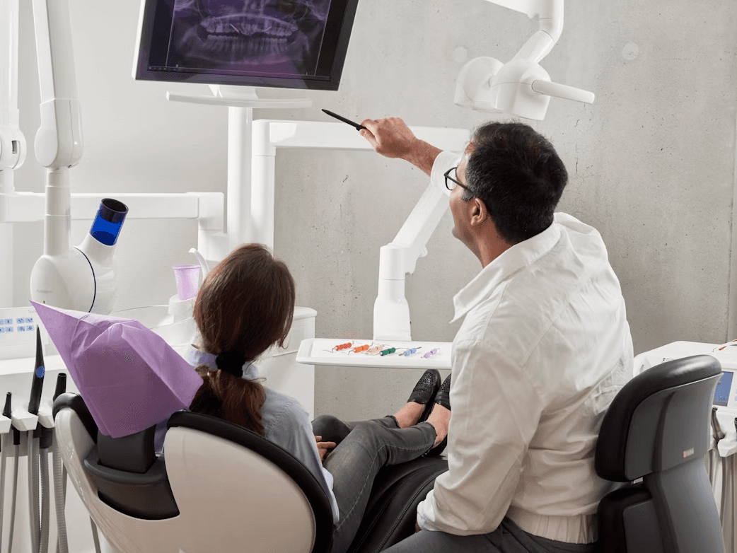 Software de gestão odontológica em uso